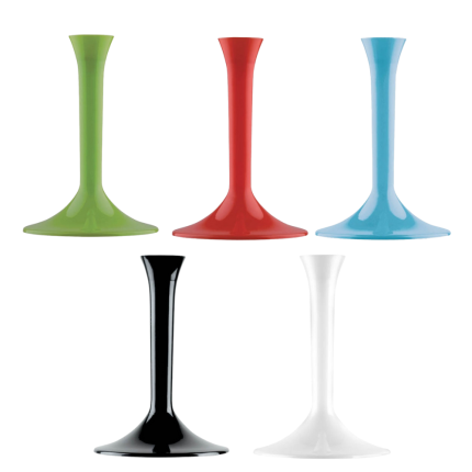 Gambi in plastica colorati per flutes (20 pezzi)