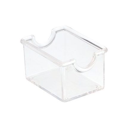 Vaschetta trasparente porta bustine (12 Pezzi)