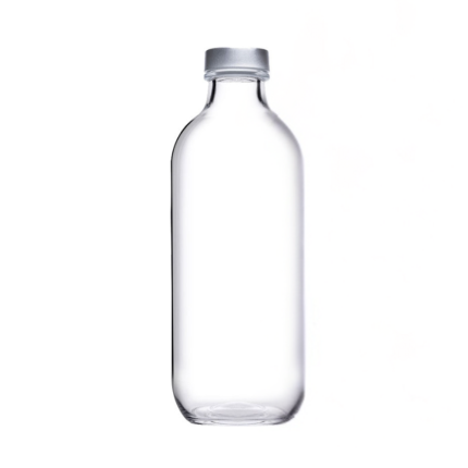 Bottiglia in vetro trasparente Iconic
