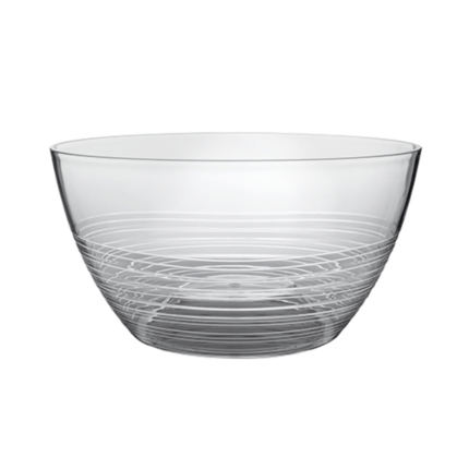 Spumantiera Game Oval Bowl Clear
