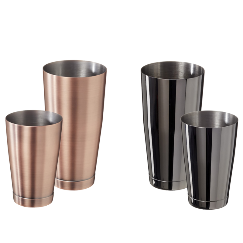 Shaker Boston rame e nero