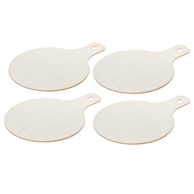 Mini tagliere tondo in legno (24 pezzi) 2