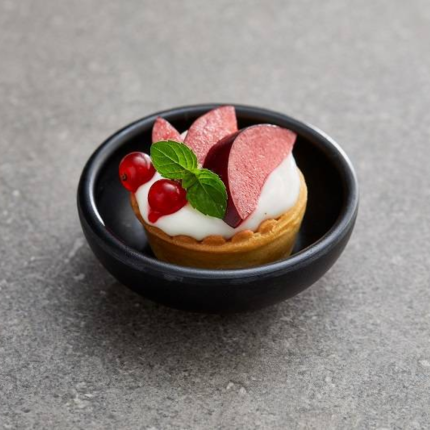 Ciotolina tonda nera in melamina Ciotolina tonda nera in melamina