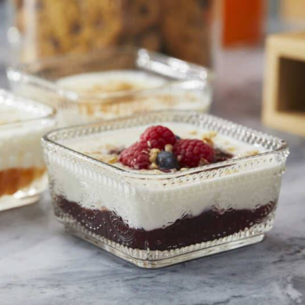 Ciotoline in vetro decorato (4 pezzi) Ciotoline in vetro decorato (4 pezzi)