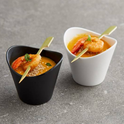 Bicchierino monoporzione elegante in melamina