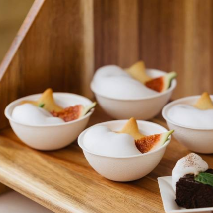 Ciotola in polpa di cellulosa (50 pezzi) Ciotola in polpa di cellulosa (50 pezzi)