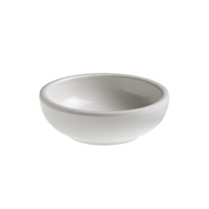 Ciotolina tonda bianca in melamina