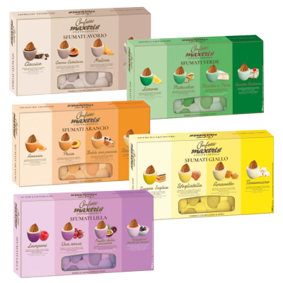 Confetti sfumati cioccolato e gusti assortiti