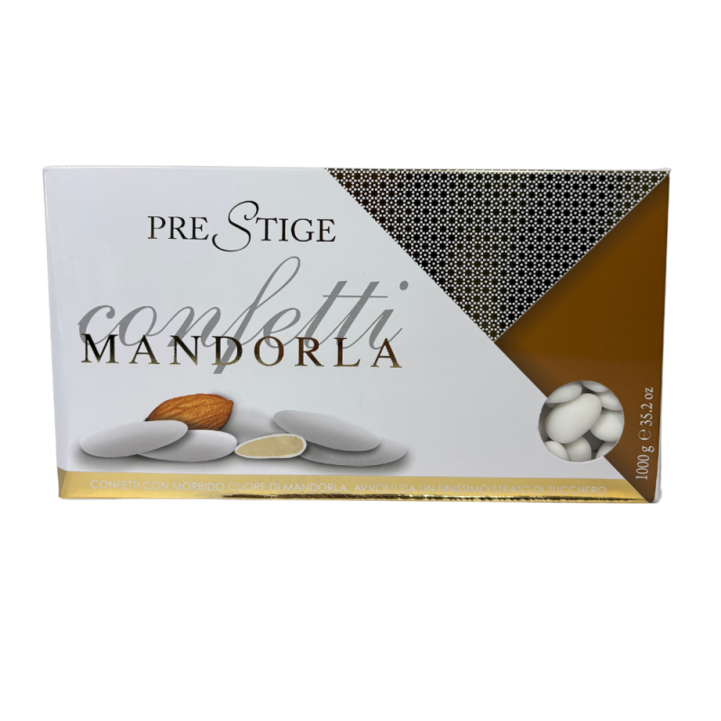 Confetti mandorla intera bianco