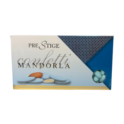 Confetti mandorla intera azzurro