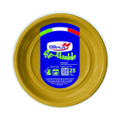 Piatti frutta in plastica colorati riutilizzabili (25 pezzi)
