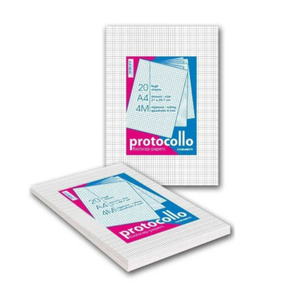Fogli protocollo (20 fogli)