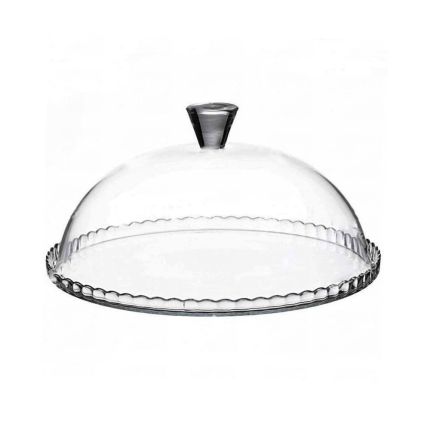 Piatto con campana in vetro per torte
