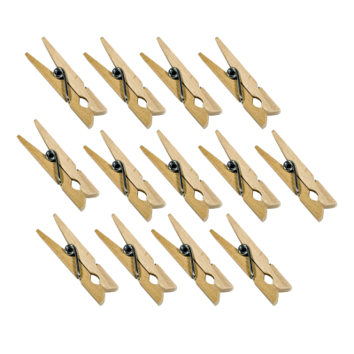 Mollettine in legno 2,5cm (100 pezzi)
