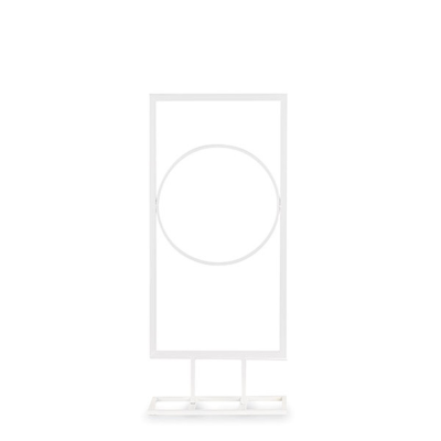 Struttura metallo bianco 70cm
