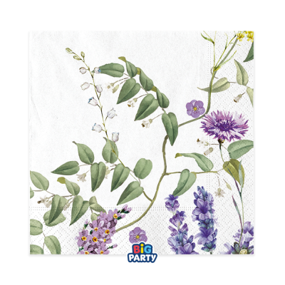 Tovaglioli in Carta Flowers Garden (16 pezzi)