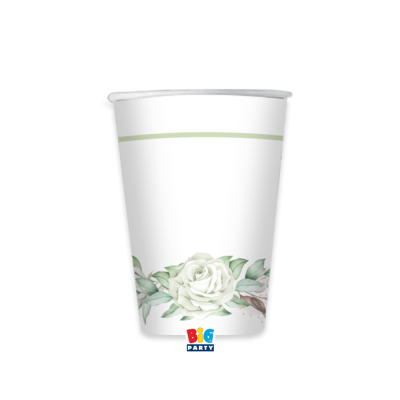 Bicchieri in cartoncino Greenery (6 pezzi)