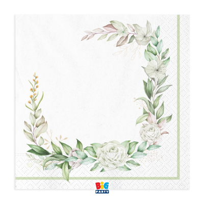 Tovaglioli Greenery (16 pezzi)