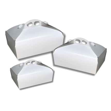 Scatola porta paste rettangolare con manico