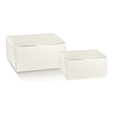 Scatola Pratica in fibra bianco