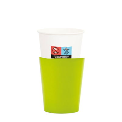 Bicchieri Cover Pastel verde (8 pezzi)