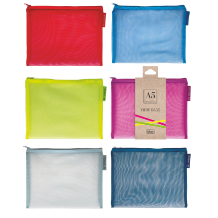 Busta microrete con zip