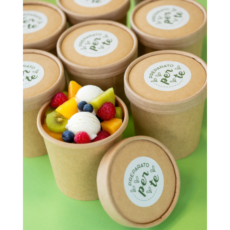 Contenitore con coperchio (25 pezzi)