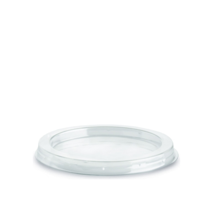 Coperchi piatti per coppette in carta eco 90cc (100 pezzi) Coperchi piatti per coppette in carta eco 90cc (100 pezzi)