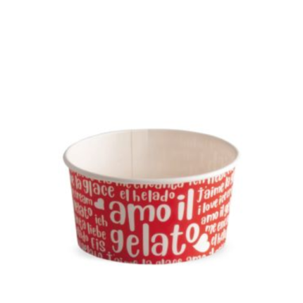 Coppette gelato in carta Funny 170cc (56 pezzi)