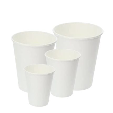 Bicchierini caffè Paper in cartoncino bianco (50 pezzi)