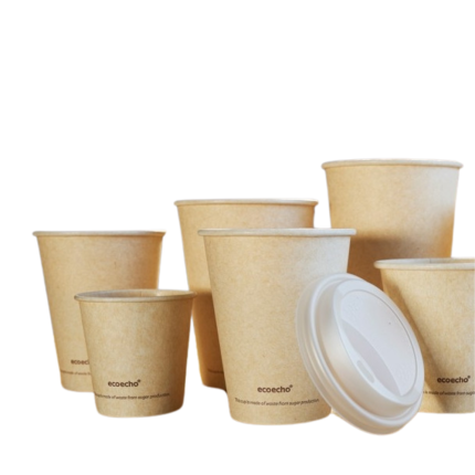 Bicchieri in bagassa Sweet Duni (50 pezzi)