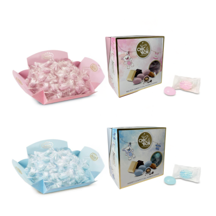 Confetti Cubo morbide bontà cioccolato