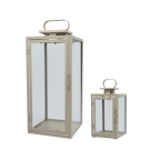 Lanterna in Metallo Beige