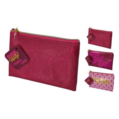 Astuccio rosa per matite