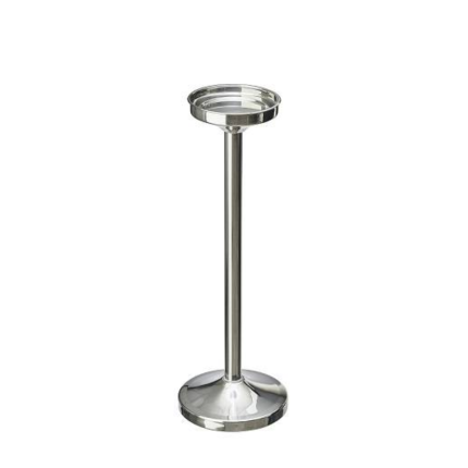 Colonna porta secchiello in acciaio Colonna porta secchiello in acciaio