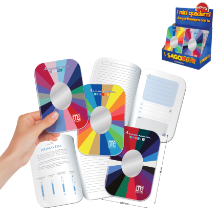 Mini Quaderno Sagomini Armocromia Per Appunti Mini Quaderno Sagomini Armocromia Per Appunti