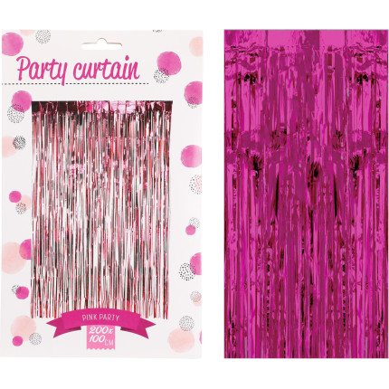 Tenda Party Rosa 200x100cm – Decorazione Scenografica per Feste Tenda Party Rosa 200x100cm – Decorazione Scenografica per Feste