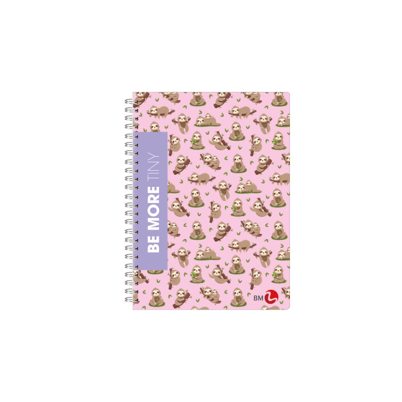 Quaderni Spiralati A5 Fantasia 60 Fogli a Quadretti