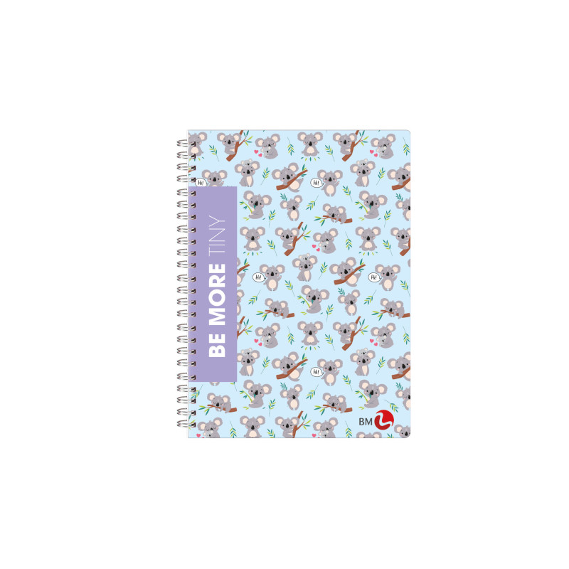 Quaderni Spiralati A5 Fantasia 60 Fogli a Quadretti