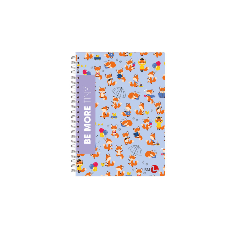 Quaderni Spiralati A5 Fantasia 60 Fogli a Quadretti