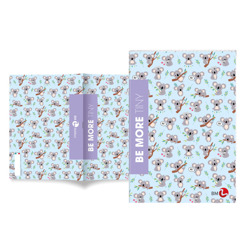 Maxi Quaderno Tiny a Righe e Quadretti – Copertina Fantasia