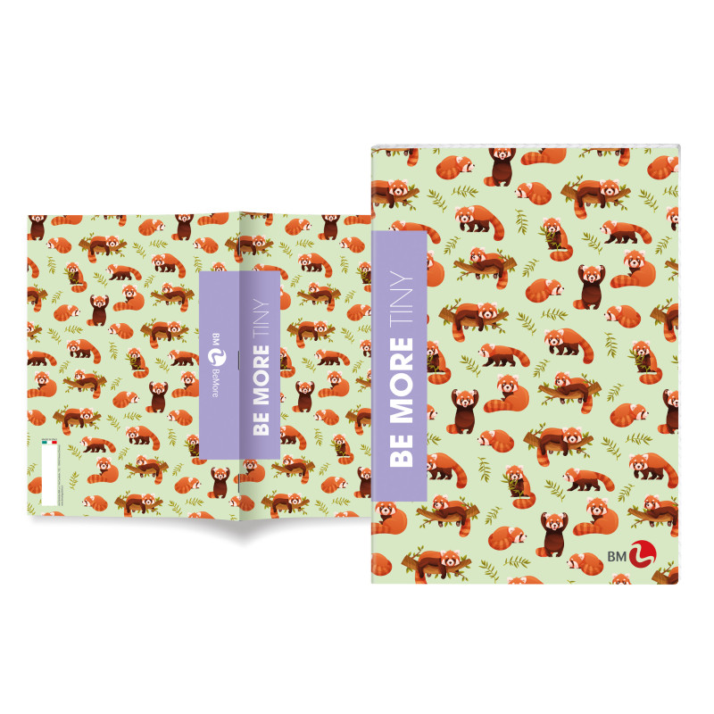 Maxi Quaderno Tiny a Righe e Quadretti – Copertina Fantasia