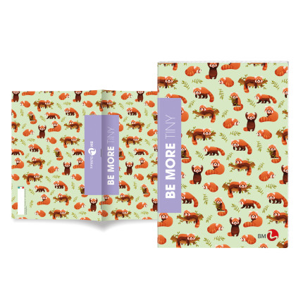 Maxi Quaderno Tiny a Righe e Quadretti – Copertina Fantasia