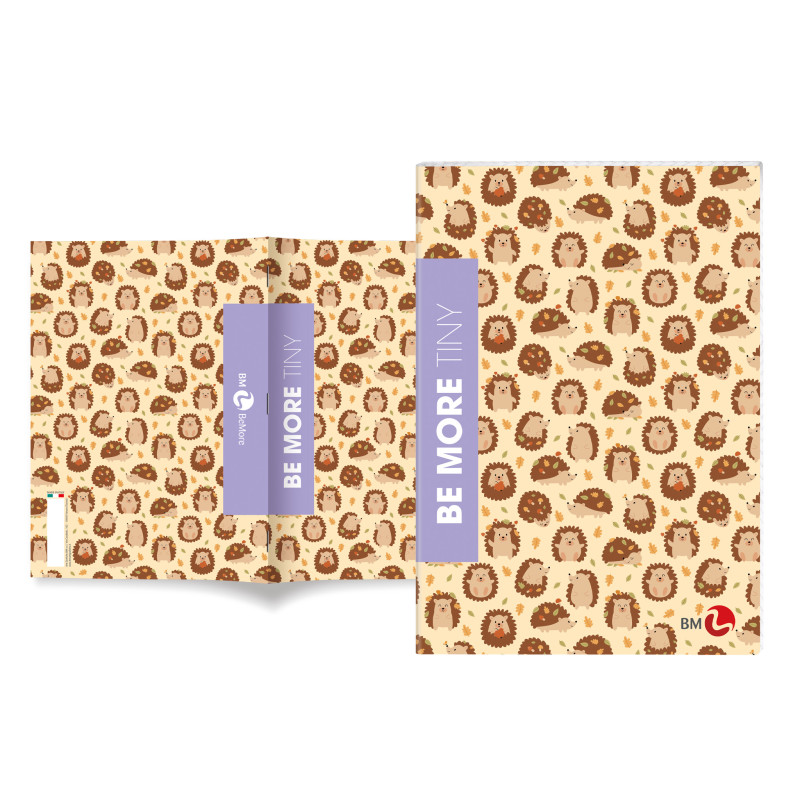 Maxi Quaderno Tiny a Righe e Quadretti – Copertina Fantasia