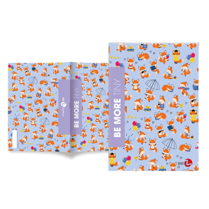 Maxi Quaderno Tiny a Righe e Quadretti – Copertina Fantasia