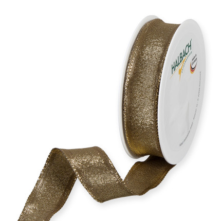 Nastro tessuto lurex animato bronzo