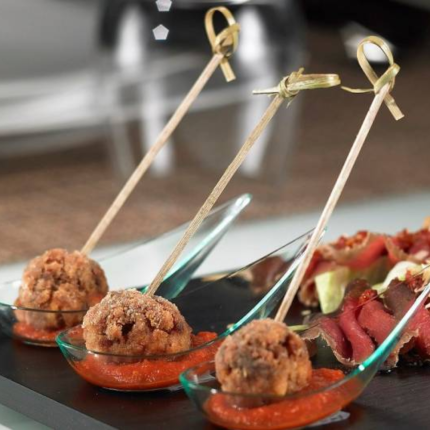 Spiedi in Bambù Deco con Nodo (100 pezzi)