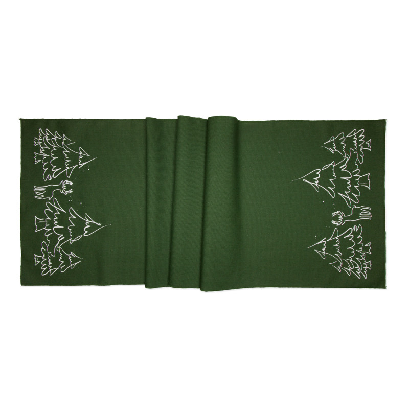 Runner foresta verde