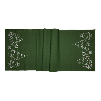 Runner foresta verde