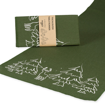 Runner foresta verde